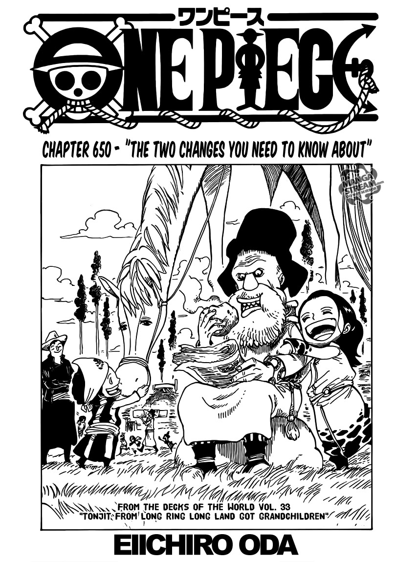 One Piece Chapter 650 1